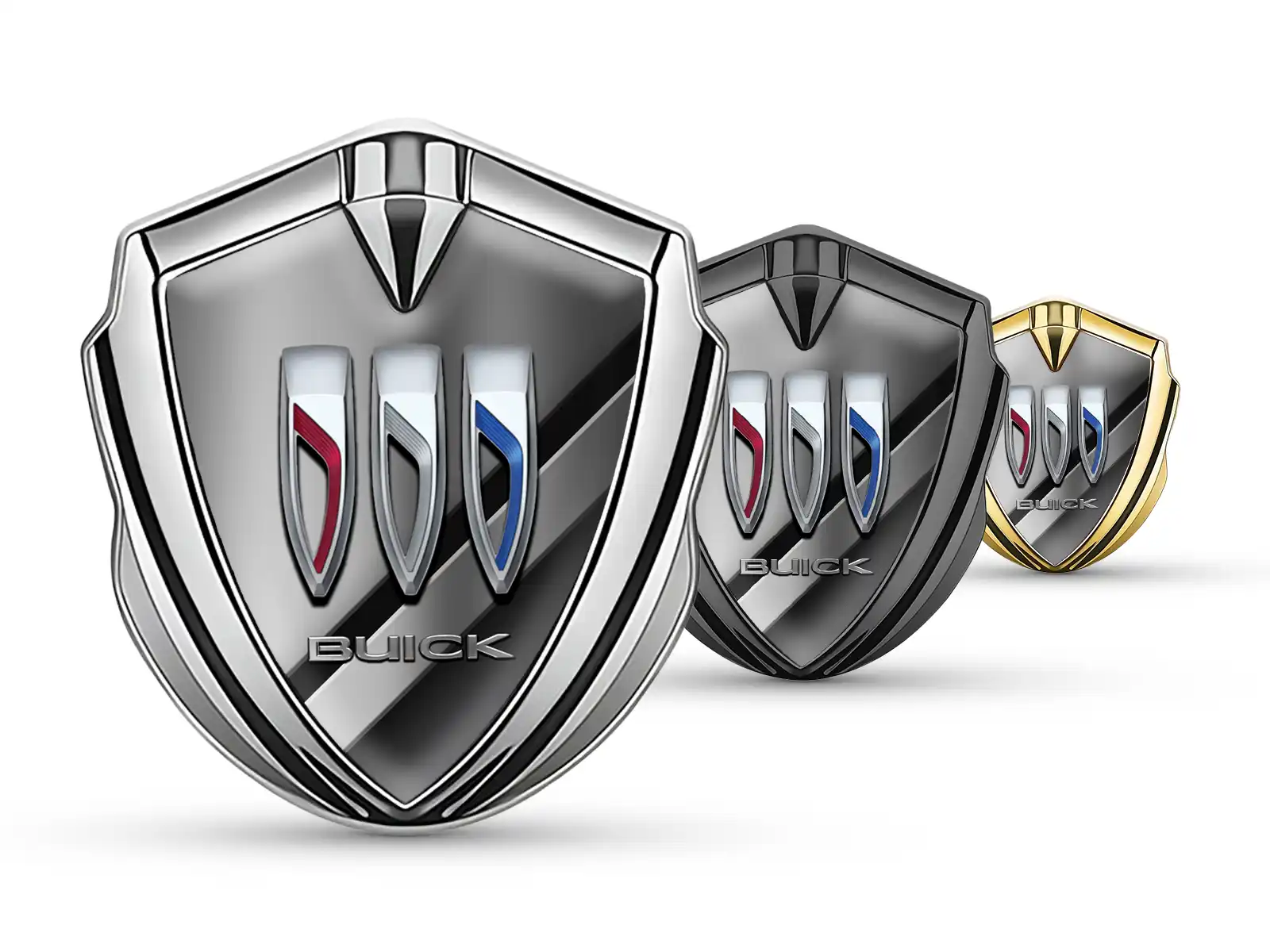 Buick Metal Emblem Badge Durable Premium Feel